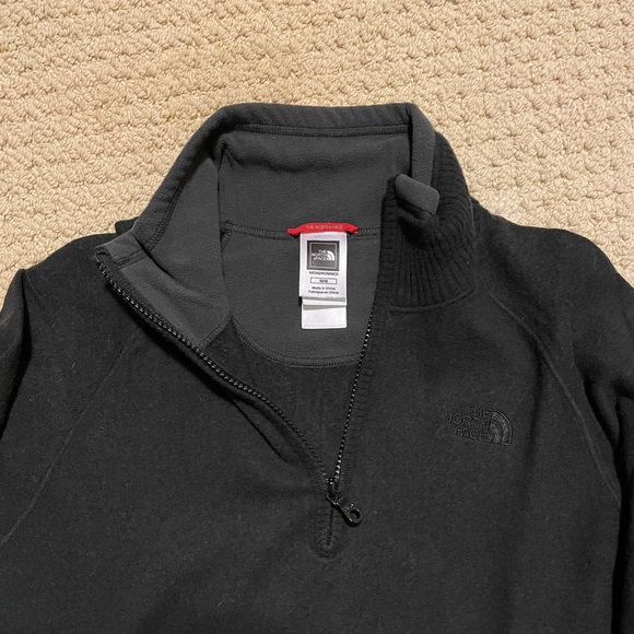 North Face Wool Blend Zipup Turtleneck - Picture 2 of 6
